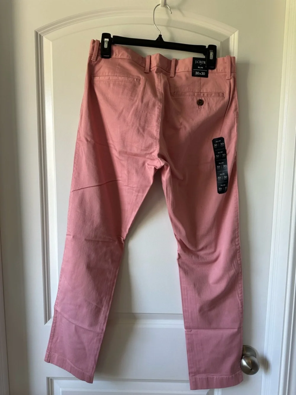 NEW J. Crew Preppy Coastal Rose-Pink Chino Pants
